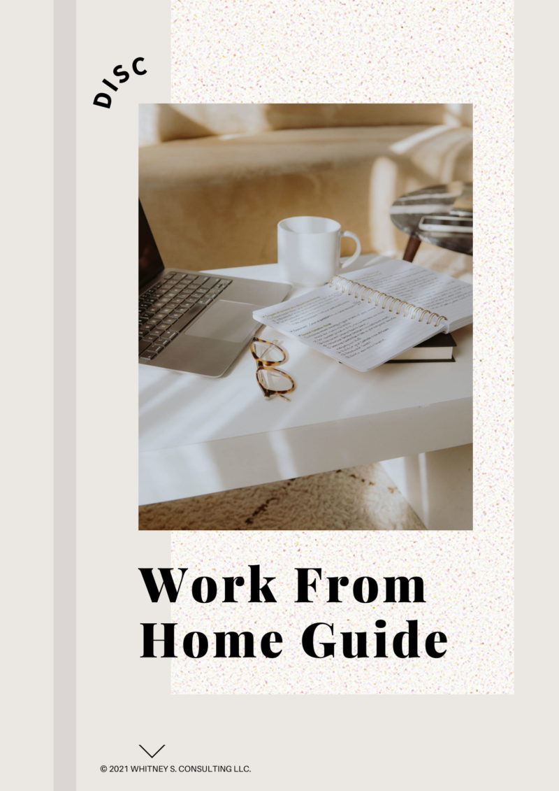 WFH Workbook and Assessment
